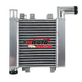 Miniatyrbild 2 av 4: Aluminium Intercooler, 355 x 310 x 65 mm kärnstorlek, högpresterande kylning, hållbar aluminiumkonstruktion
