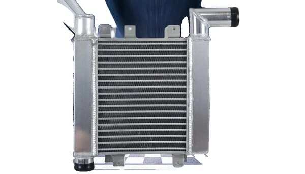 Aluminium Intercooler, 355 x 310 x 65 mm kärnstorlek, högpresterande kylning, hållbar aluminiumkonstruktion