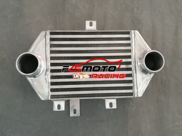 Turbo Aluminium Radiator Vand Intercooler, Kompakt Størrelse 240mm x 195mm x 100mm, 2.5" Indgang/Udgange, Letvægts Aluminium