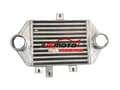 Miniatyrbillede 1 af 4: Turbo Aluminium Radiator Vand Intercooler, Kompakt Størrelse 240mm x 195mm x 100mm, 2.5" Indgang/Udgange, Letvægts Aluminium