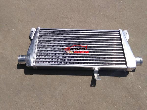 Frammonterad aluminiumintercooler, förbättrad kylprestanda, precisionspassform för Audi A4, hållbar konstruktion