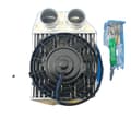 Miniatyrbillede 1 af 2: Intercooler med elektrisk blæser, højtydende aluminiumsdesign, passer til Renault-modeller,Intercooler og blæser