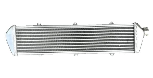 Aluminium Turbo Intercooler, Rør og Fin, 550 x 140 x 50mm, Universel Pasform