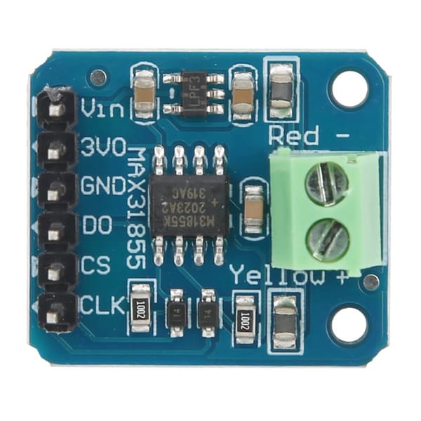 K-typ termoelement temperatursensormodul 200℃ till +1350℃ SPI-port digital utgång MAX31855