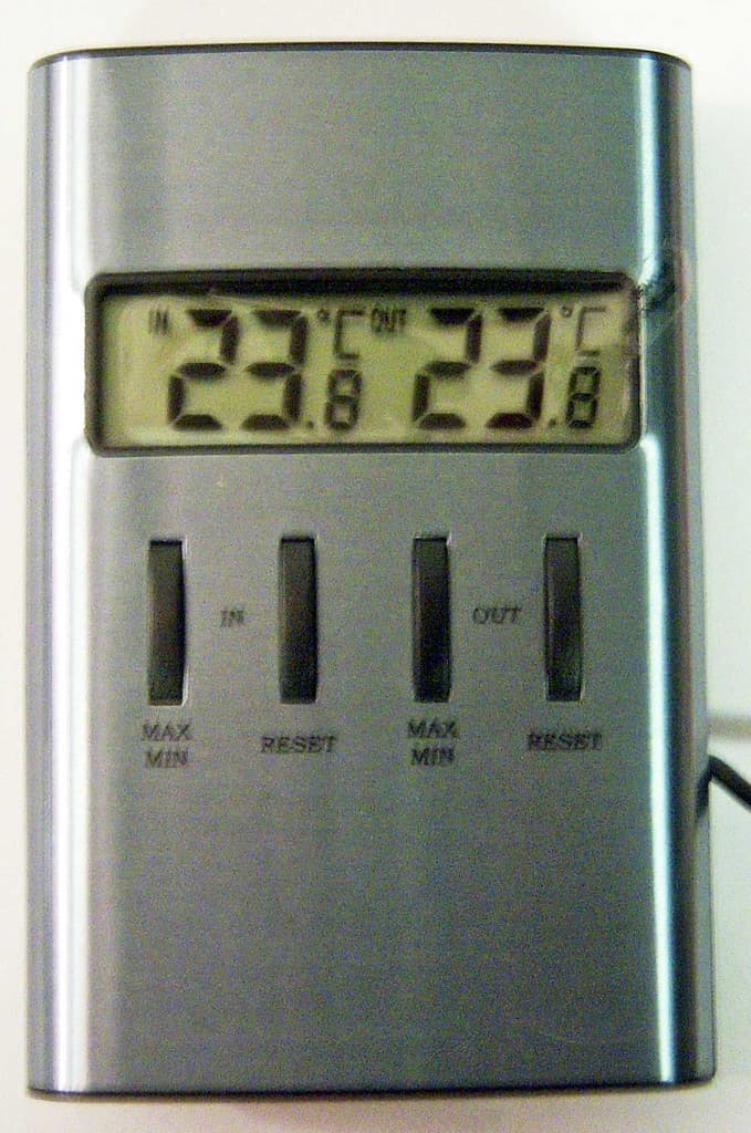 Ute/Inne-Termometer, digital 2185