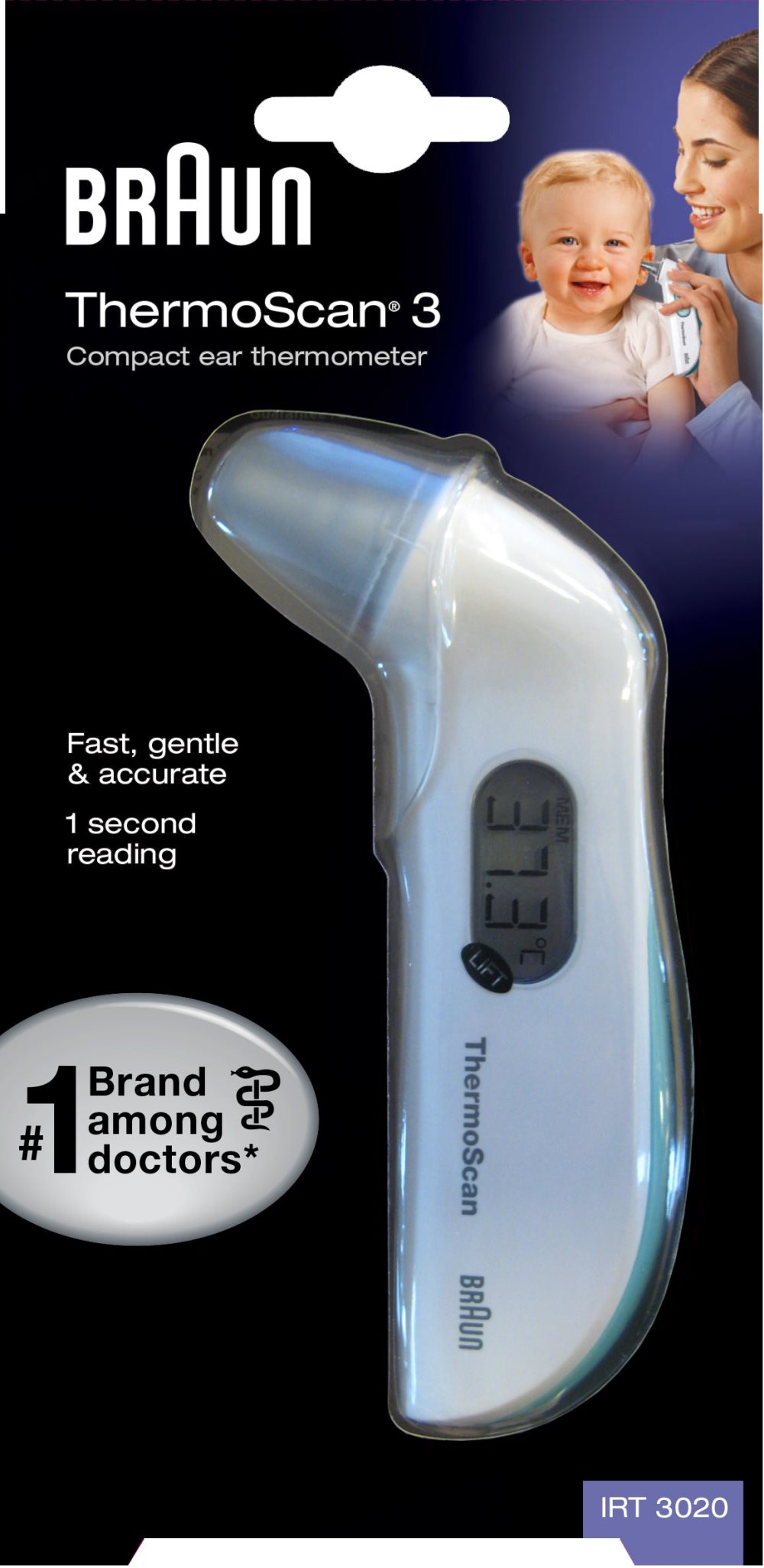 Buy braun deals thermoscan ear thermometer