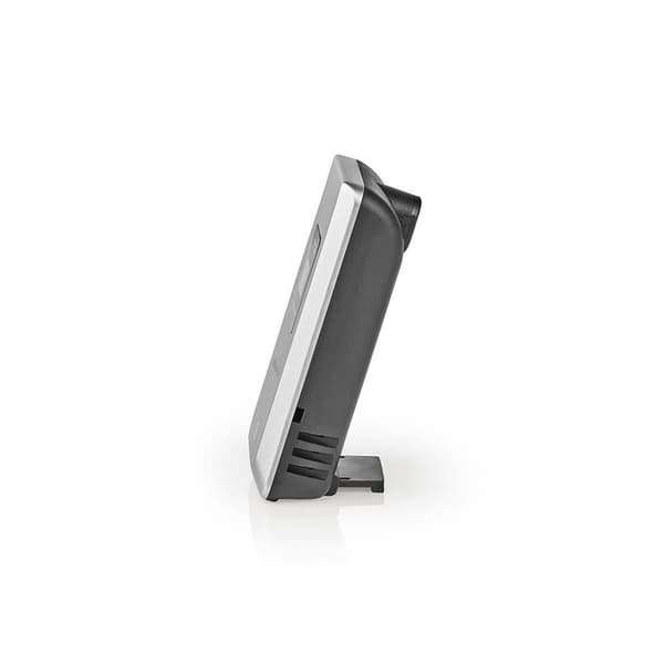 Nedis vejrstation | Indendørs & Udendørs | Inkluderet trådløs vejrsensor | Vejrudsigt | Tidsvisning | LCD Display | Alarmurfunktion