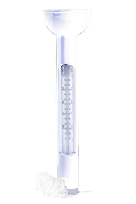 Queen Anne Celsius Badetermometer hvit