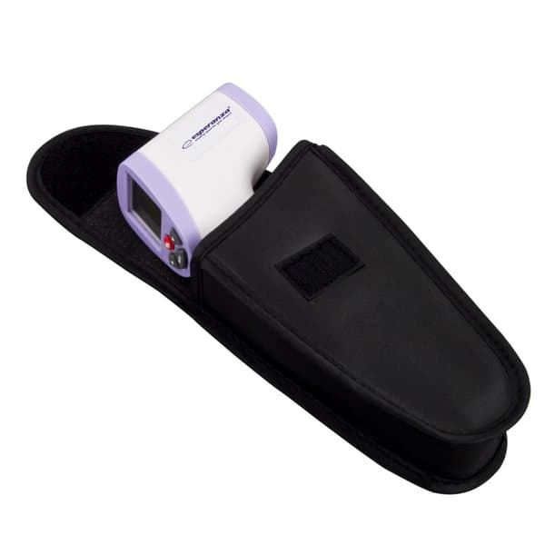 Esperanza ECT002 digitalt kropstermometer Fjernsensortermometer Lilla, hvidt øre, pande, O