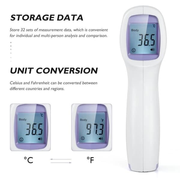 beröringsfri infraröd panntermometer