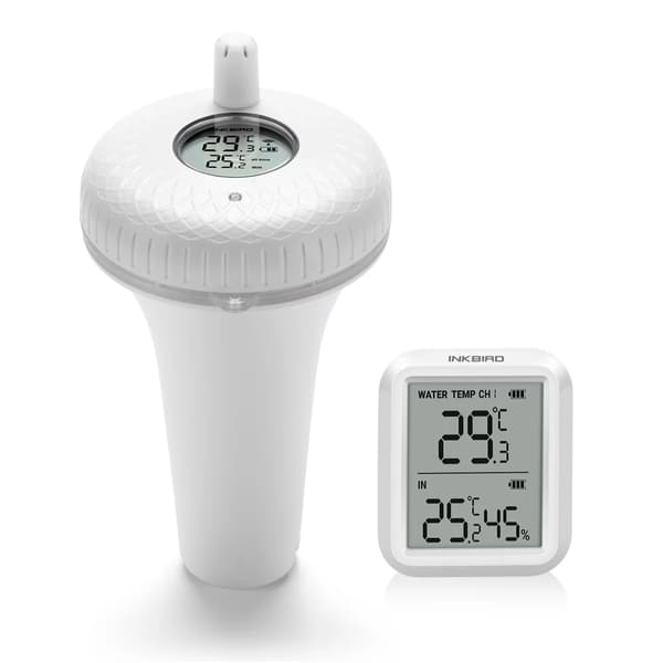 Trådløs Flydende Pool Termometer, 300ft Rækkevidde, Nøjagtig & Vandtæt,Tidligere Stil