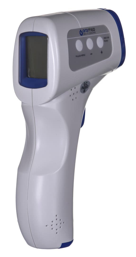 Oromed ORO-T60 PERFECT fjernfølende termometer Blå, hvide universalknapper