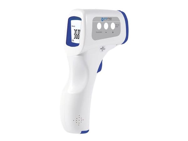 Oromed ORO-T60 PERFECT fjernfølende termometer Blå, hvide universalknapper