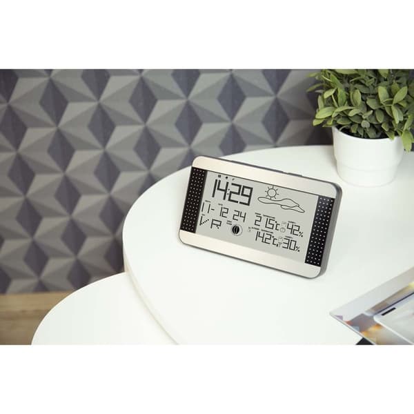 Alecto Vejrstation med trådløs sensor Silver