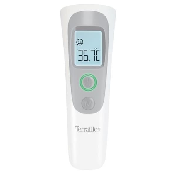 TERRAILLON - Beröringsfri termometer med 9 minnen