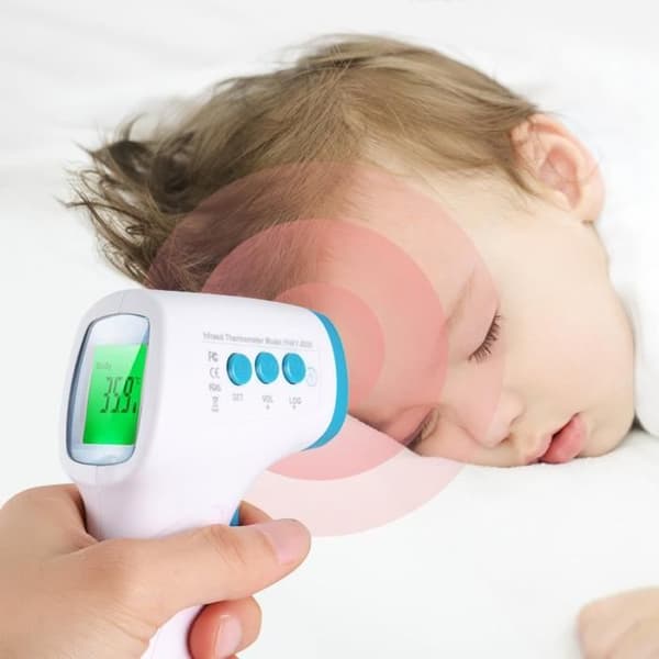 LCD-skärm Infraröd termometer Beröringsfri infraröd panntermometer