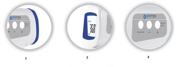 Oromed ORO-T60 Perfekt elektronisk berøringsfrit infrarødt termometer