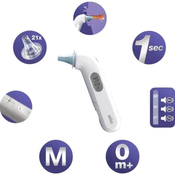 Braun IRT3030WE THERMOSCAN 3 Termometer - Öron
