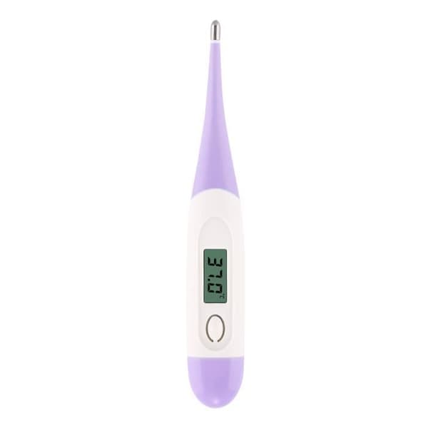 Digital termometer LCD-skärm Medicinsk Elektronisk Baby Vuxen Oral Ear Underarm Kontrollera Feber
