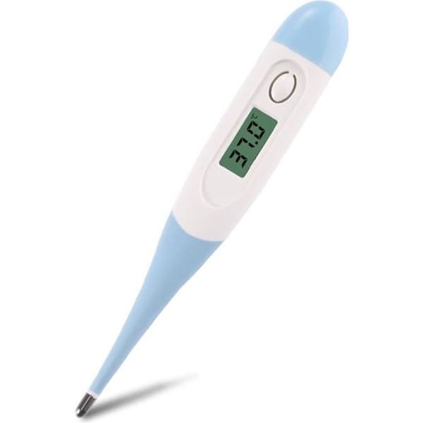 Digital termometer LCD-skärm Medicinsk Elektronisk Baby Vuxen Oral Ear Underarm Kontrollera Feber