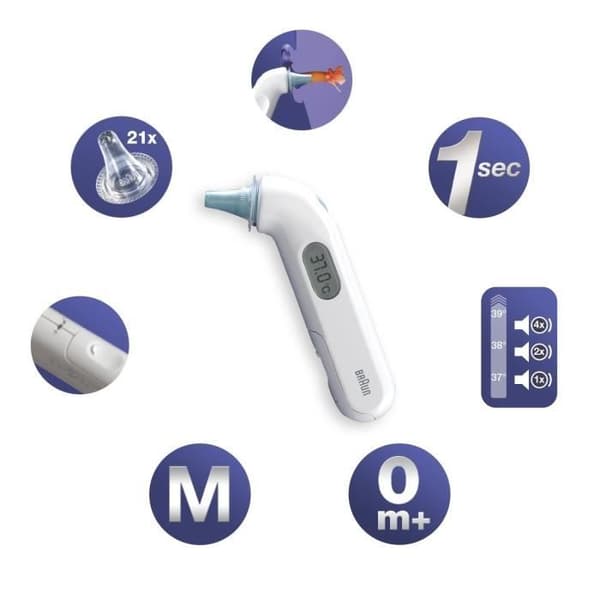 BRAUN Thermoscan 3 infraröd örontermometer