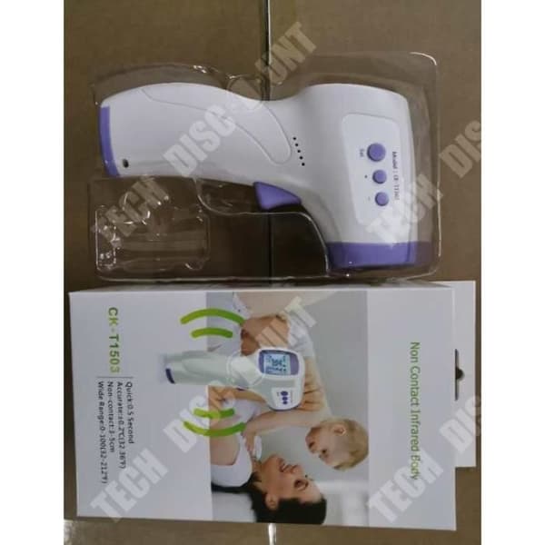 Infraröd termometer beröringsfri medicinsk termometer för baby/vuxen Digital multifunktionstermometer med LCD-skärm