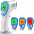Miniatyrbild 1 av 4: Infraröd panntermometer Mänsklig kroppstermometer Kontaktlös termometer Hem Temperaturpistol