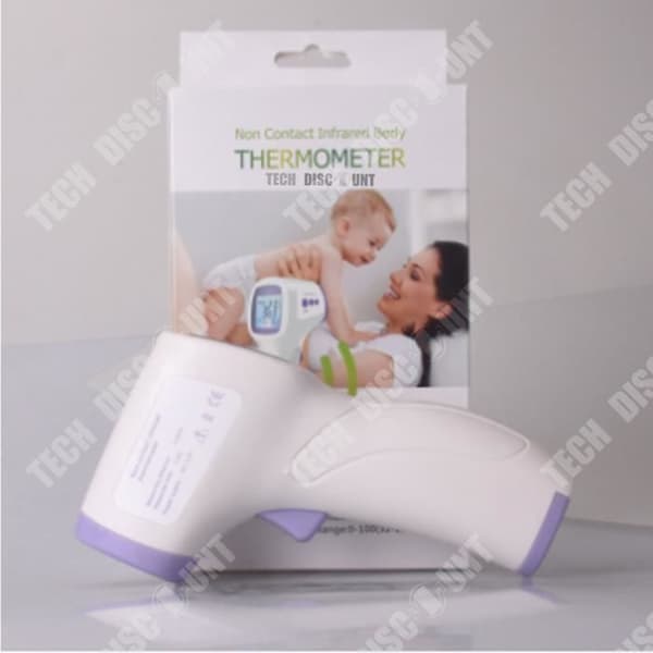 TD® Elektronisk Babytermometer Temperatur Öron Infraröd Panna Vitfeber Sjukdom Enkel Tillförlitlighet Snabb Liten Bekvämlighet