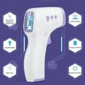 Miniatyrbild 3 av 4: INN® Beröringsfri infraröd panna medicinsk termometer LCD-skärm för vuxna och barn Beröringsfri infraröd termometer
