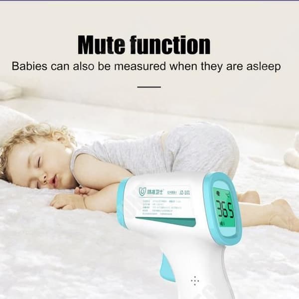 TD® Instant Digital LCD Infraröd Beröringsfri panntermometer temperaturpistol för baby, barn, vuxna