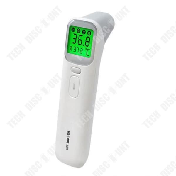 TD® Digital panntermometer Beröringsfri digital LCD-skärm Temperaturövervakningsinstrument Vit