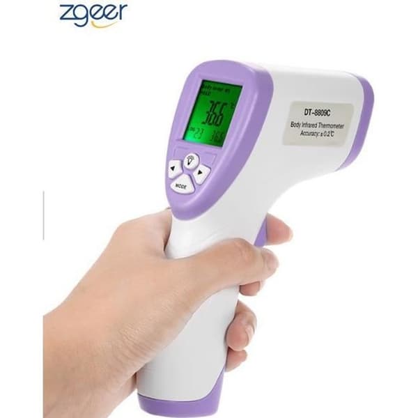 Medicinsk digital termometer, professionell infraröd termometer för baby, vuxna och föremål, CE- och FD-godkänd
