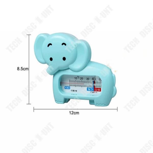 TD® Elefantvattentermometer Babybadkar Tecknad Barn inomhusbadvatten Temperaturmätare Mätning Vattentermometer