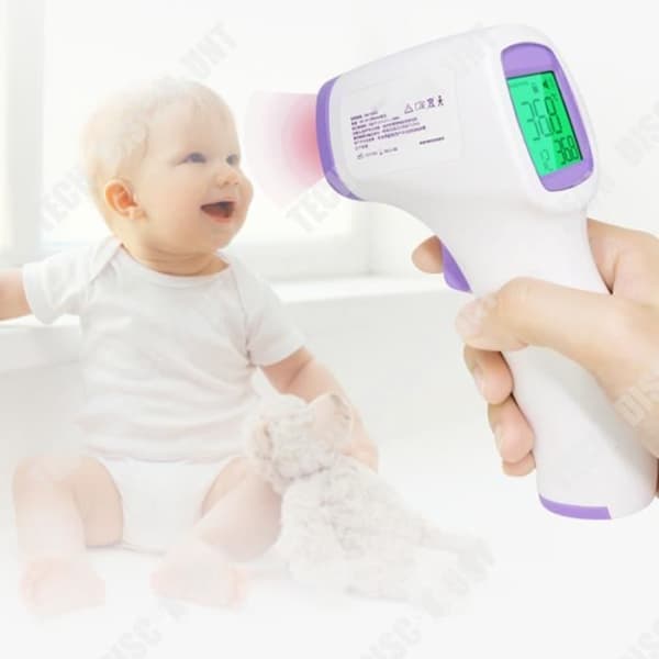 TD® Elektronisk termometer Bärbar Beröringsfri Snabbmätning Temperaturlarm Bekväm infrartemperaturpistol