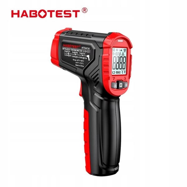 PYROMETER TERMOMETER INFRARÖTT UTEN KONTAKT REG. UTSLÄPP -40 +400°C