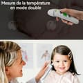 Miniatyrbild 4 av 4: INN Panntermometer 35 minnesgrupper Bakgrundsbelyst LCD-skärm 3 färger IR Multiläges temperaturmätning Termometer