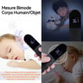 Miniatyrbild 4 av 4: INN Panntermometer 60g Dubbel läge hög temperatur påminnelser Bärbar Digital display Utan kontakt Infraröd termometer