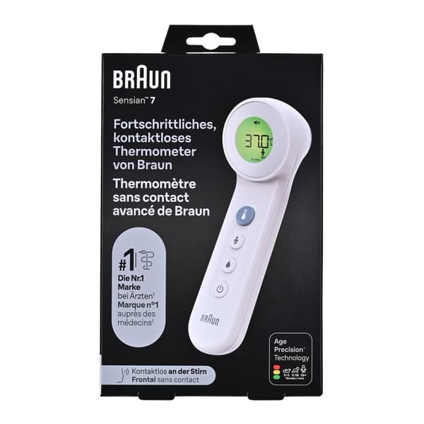 Braun BNT400 Kaukotunnistus Valkoinen Otsa