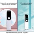 Miniatyrbild 4 av 4: INN Termometer 122x29x23mm bärbar elektronisk termometer med LED-display, indikation av maximal och minimal temperatur