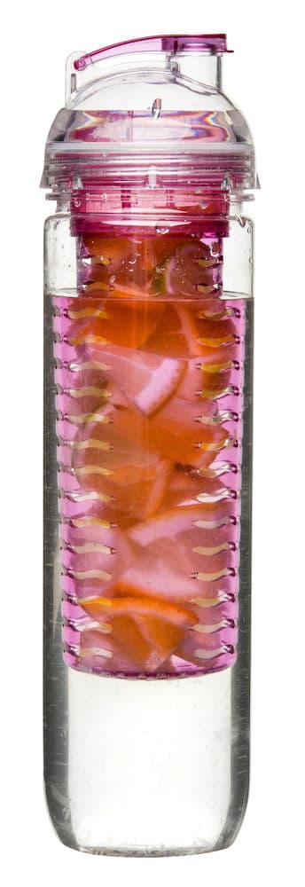 Fresh flaska med fruktkolv, rosa