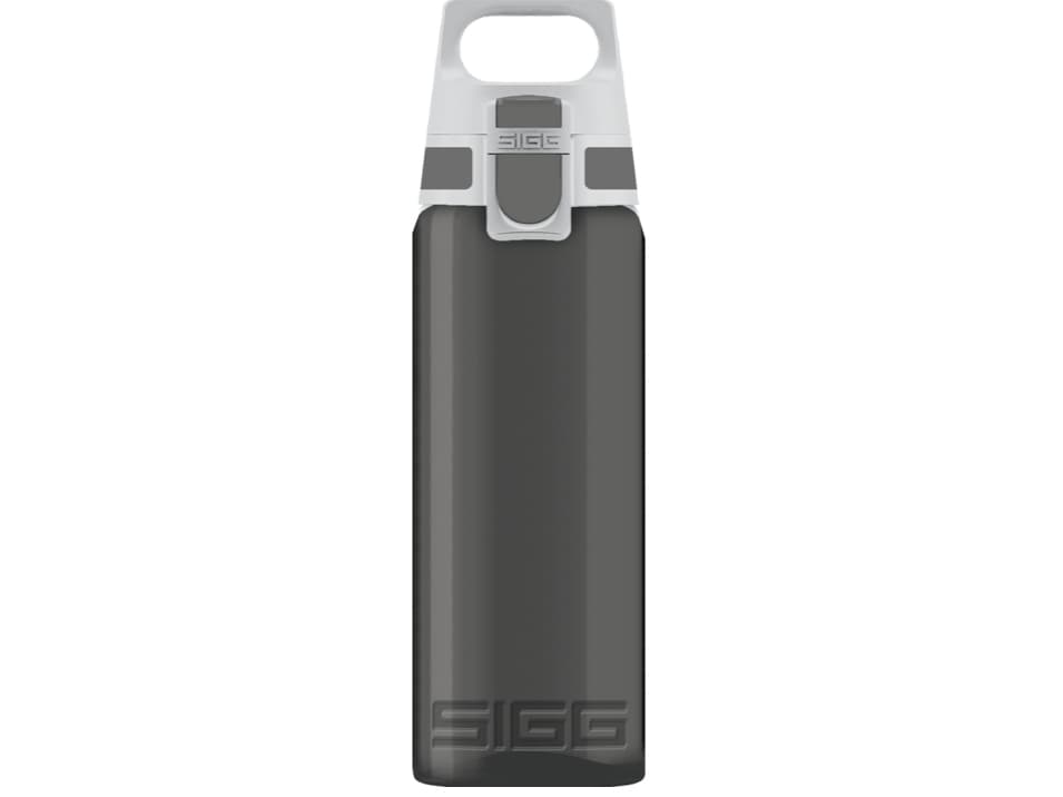SIGG 8691.90, 600 ml, Daglig användning, Fysisk träning, Idrott, Antracit, Plast, Vit, 249 mm