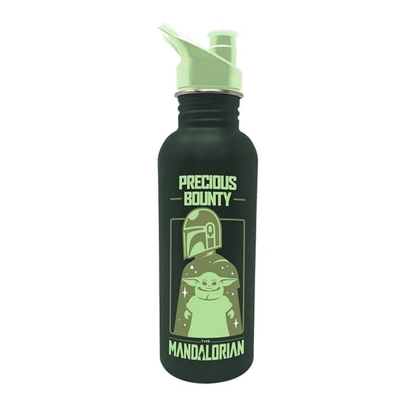 Star Wars: The Mandalorian Precious Bounty Sportsflaske Green One Size