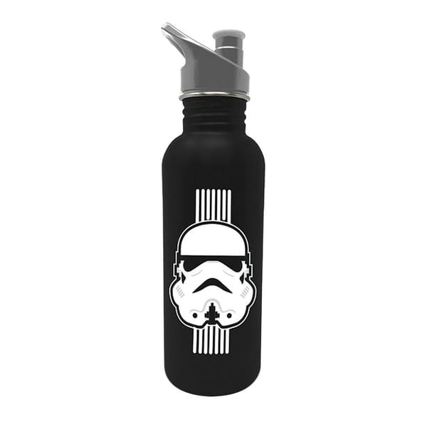 Star Wars Stormtrooper Water Bottle Black/Grey One Size