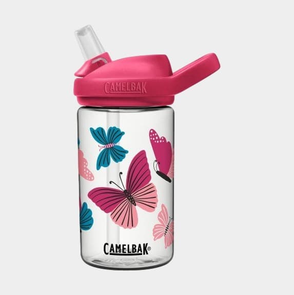 Flaska Camelbak Eddy+ Kids Colorblock Butterflies, 0.4 liter