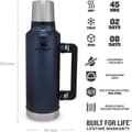Miniatyrbild 3 av 11: STANLEY THE LEGENDARY CLASSIC VACUUM BOTTLE 1.9 L, stor ståltermos