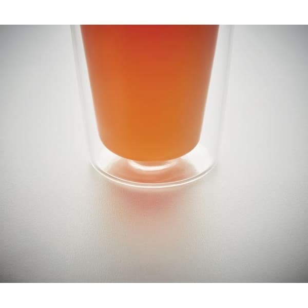 Termosmugg i glas dubbelväggad 350ml
