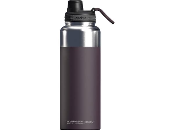 Asobu - Mighty Alpine Flask - isolerad utomhusflaska i rostfritt stål 1,2 liter röd Den stora isolerade "Migthy Alpine Flask" är utrustad med ett han