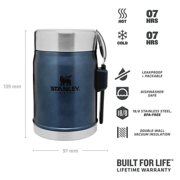 STANLEY THE LEGENDARY VACUUM FOOD JAR 0.4L, mattermos
