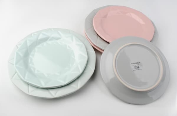 Mondex litteä ruokalautanen 24cm ADEL MINT MONDEX