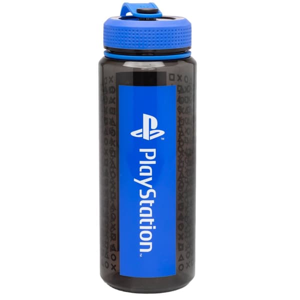 Playstation Vattenflaska med logotyp Black One Size